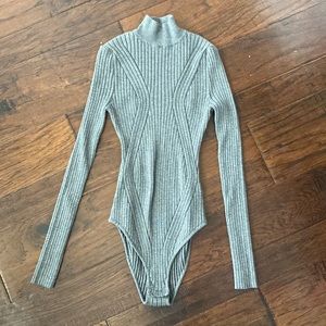 Kendall & Kylie Sweater Bodysuit